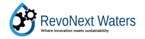 RevoNext Waters logo